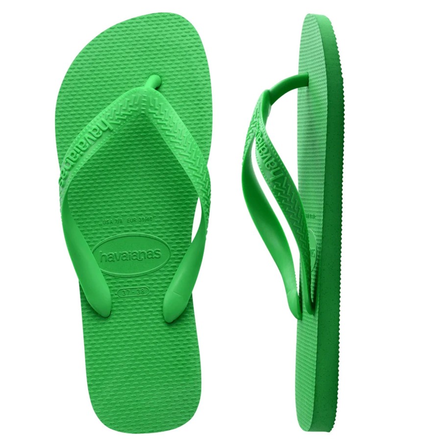 Women Havaianas Sandals & Thongs | Havs Top Leaf Green Thongs