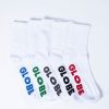 Women Globe Socks | Stealth Crew Sock 5Pk