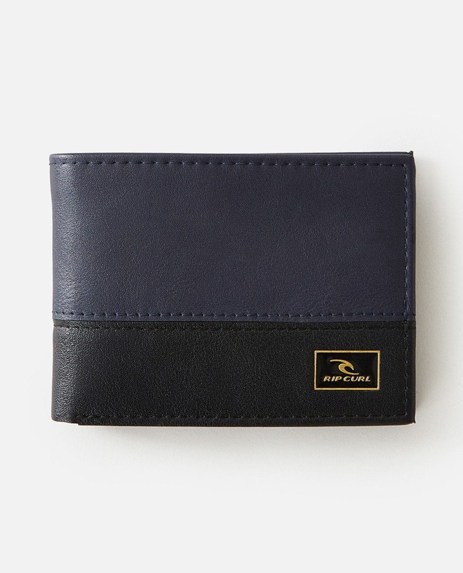 Men Rip Curl Wallets | Corpawatu Icon Pu Slim