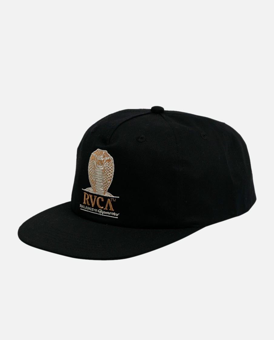 Men RVCA Caps | King Kobra Snapback