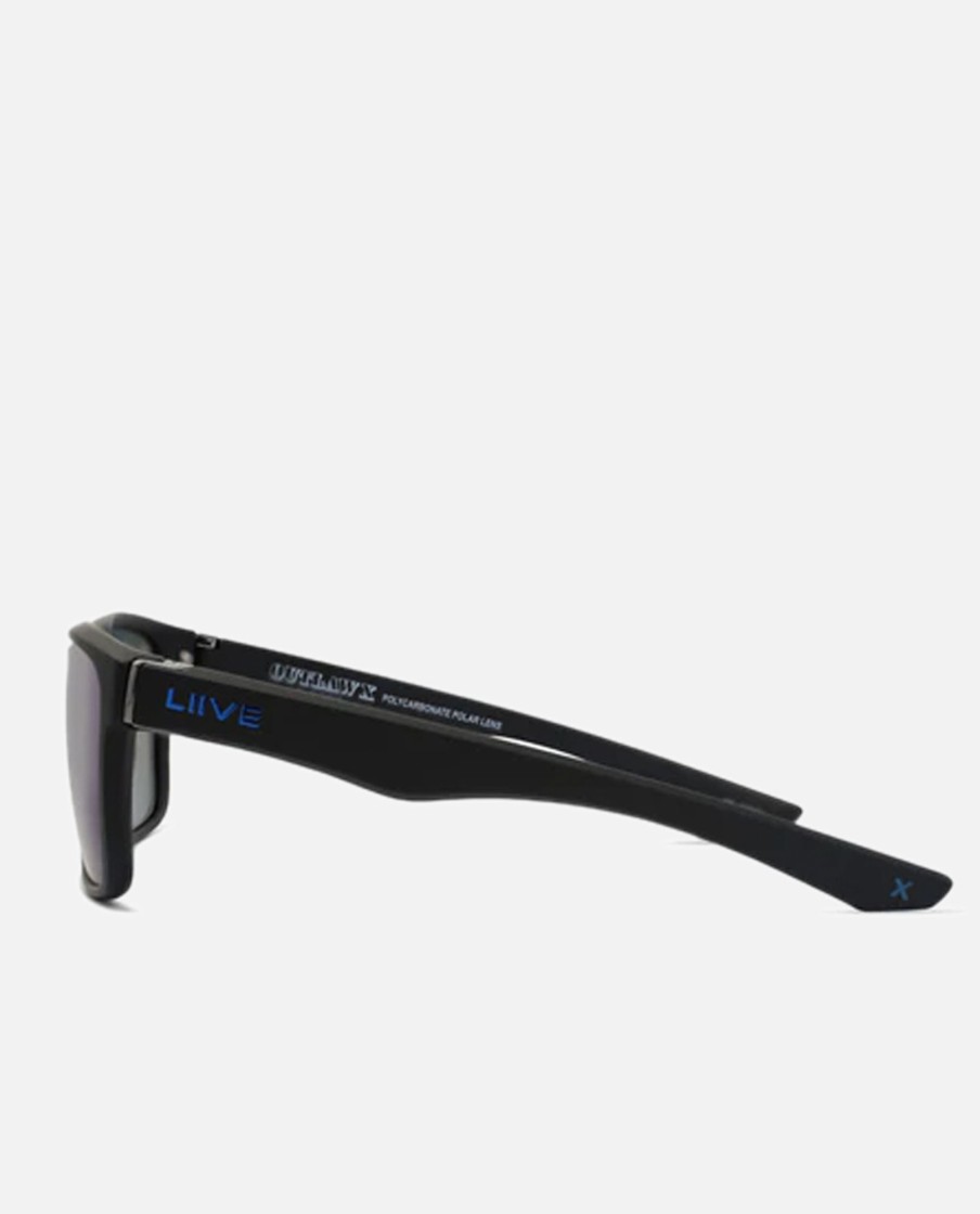 Men Liive Sunglasses Sunglasses | Vudu Polar Mattr Black Sunglasses