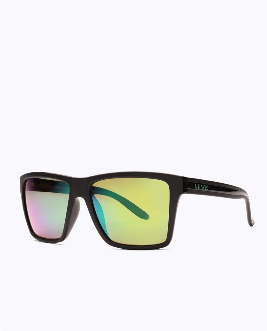 Men Liive Sunglasses Sunglasses | Sabotage X: Mirror Polar Matt Black Sunglasses