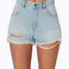 Women Rollas Shorts & Skirts | Dusters Short Layla Bleach