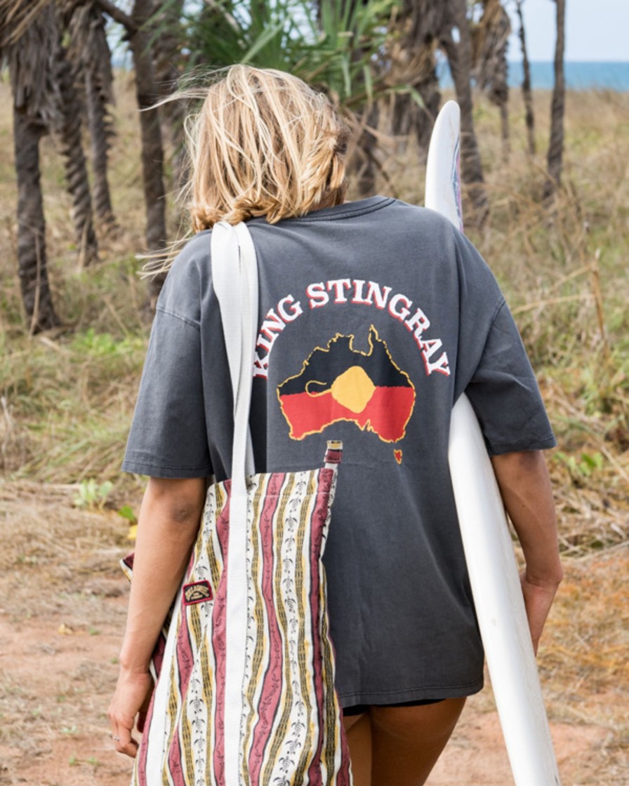 Women Billabong Tops & Tees | King Stingray Hey Wanhaka T-Shirt