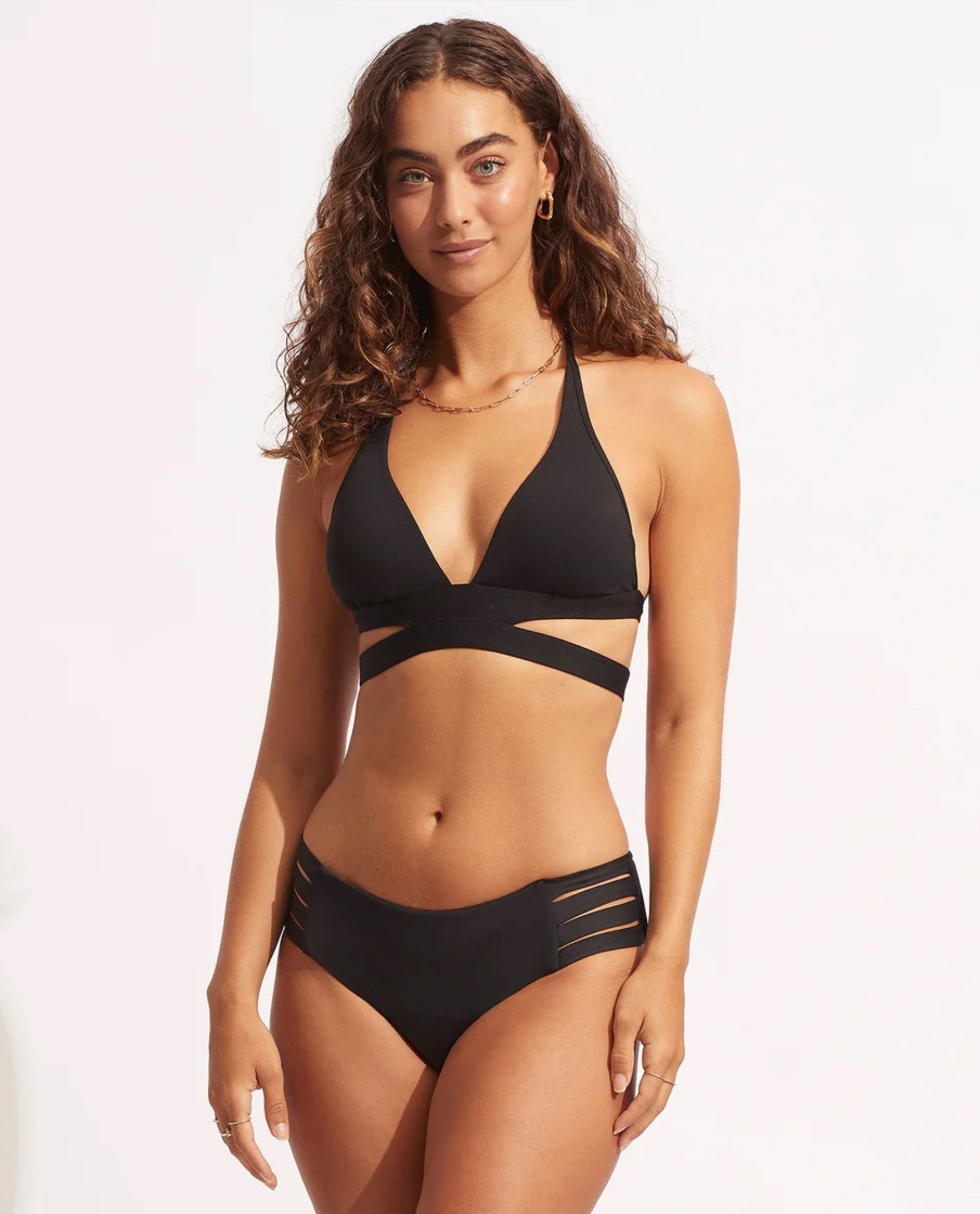 Women Seafolly Swimwear | Multi Strap Hipster Pant