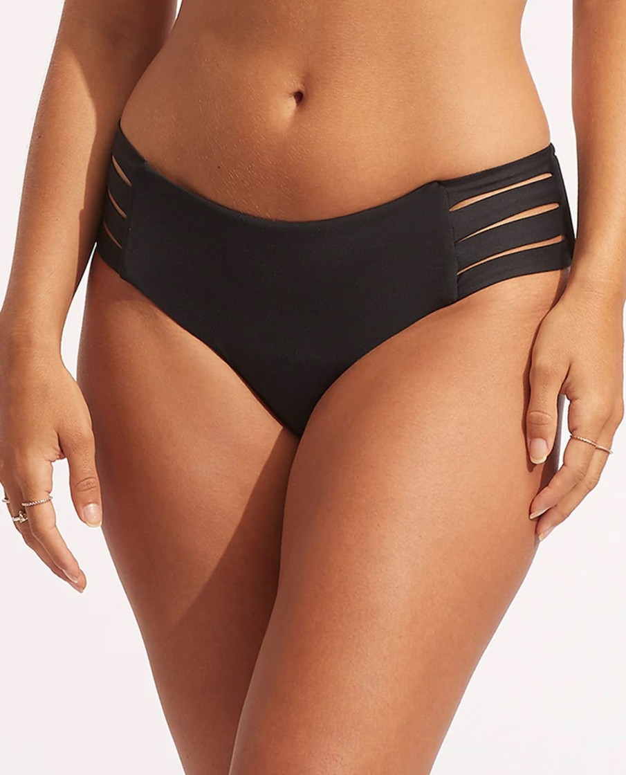 Women Seafolly Swimwear | Multi Strap Hipster Pant