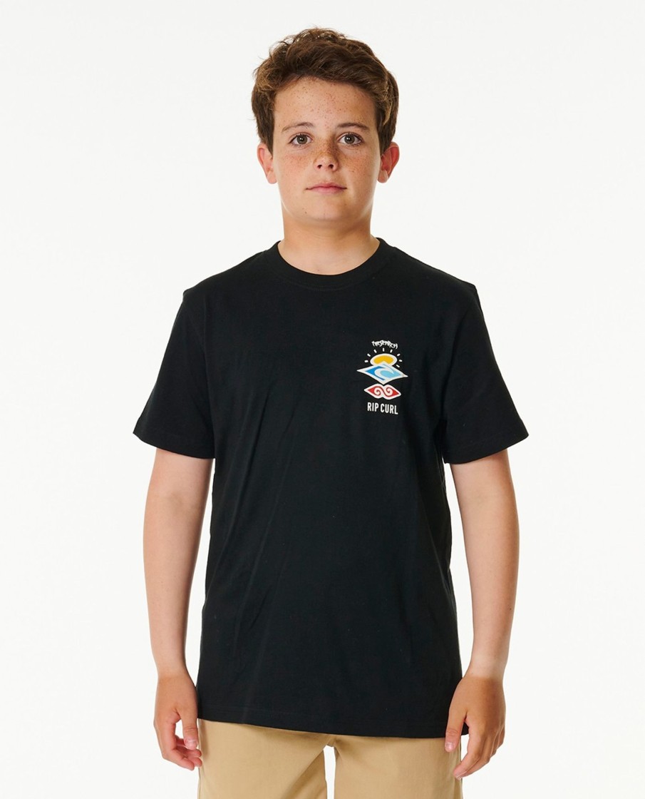 Kids Rip Curl Tops | Search Icon Tee