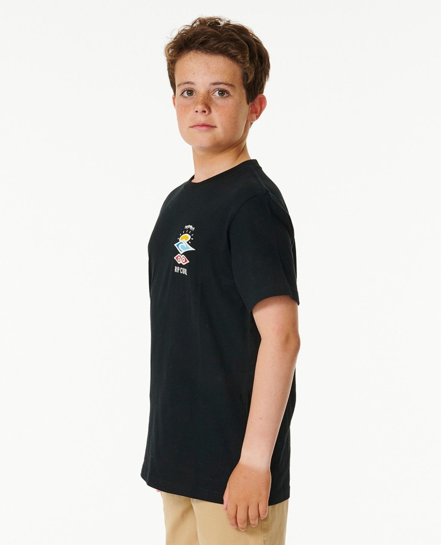 Kids Rip Curl Tops | Search Icon Tee