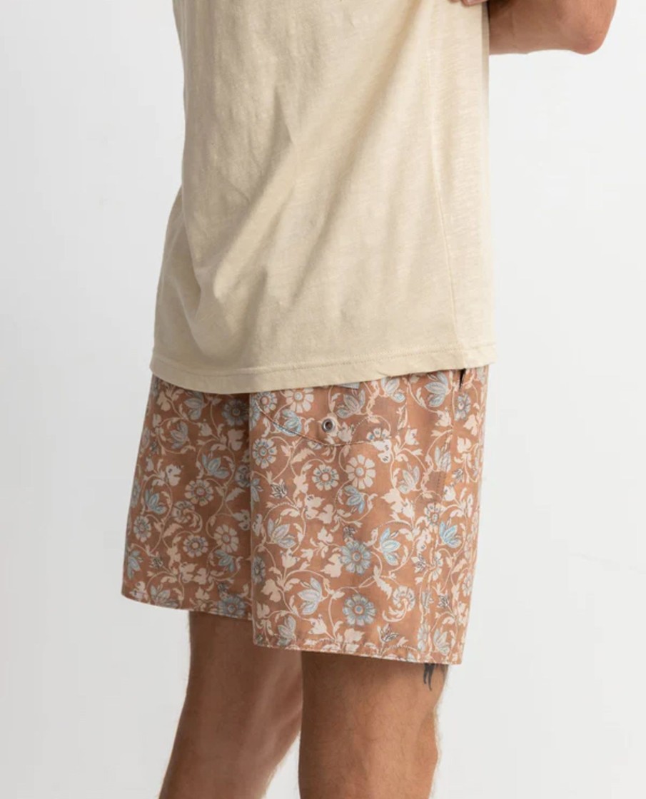 Men Rhythm Shorts | Highland Beach Short Tobacco