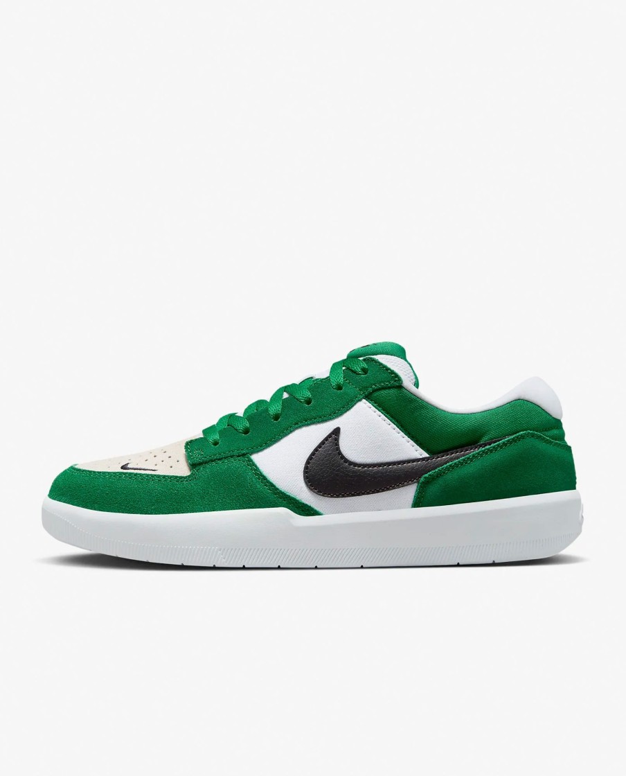 Men Nike Sneakers | Nike Sb Force 58: Pine Green Shoes