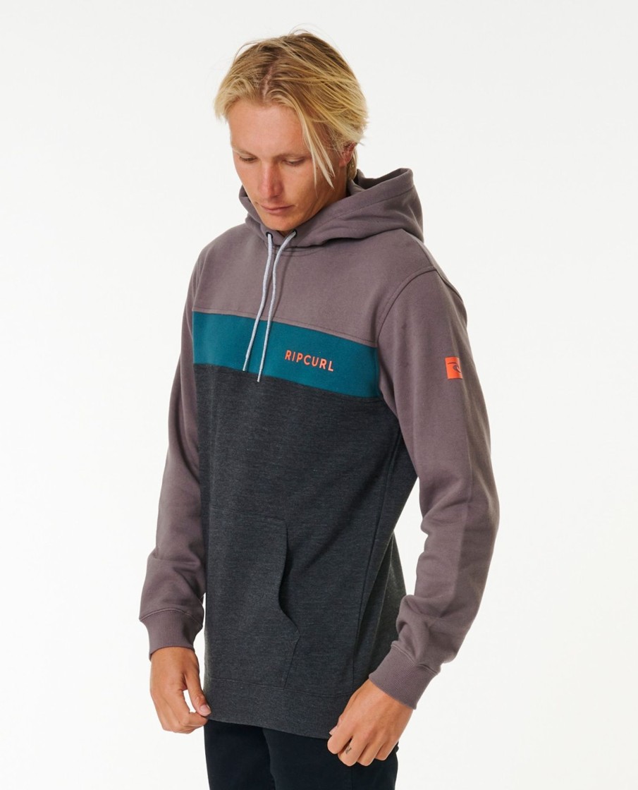 Men Rip Curl Hoodies & Jumpers | Undertow Panel Hood